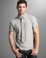 Polo with tie Polo with tie
