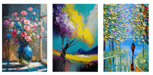 Jaymee Shell Paintings